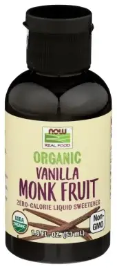 Now Monk Fruit Van Liq Org