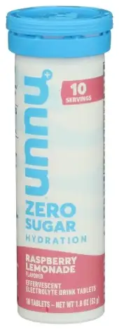 Nuun Hydration Zero Rasp Lmnd