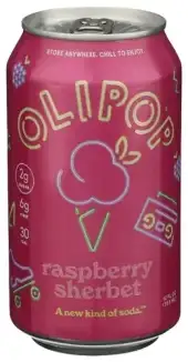 Olipop Soda Preb Rspbry Shrbrt