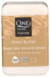 One With Nature Soap Bar Shea Butter