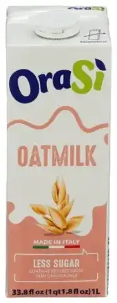 Orasi Oatmilk Less Sugar