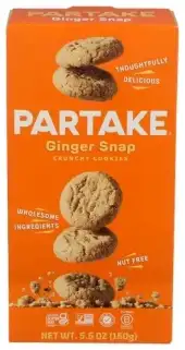 Partake Foods Cookie Ginger Snap