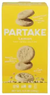 Partake Foods Cookies Soft Baked Lemon