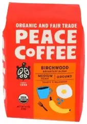 Peace Coffee Ground Birchwood Coffee