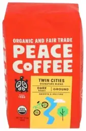 Peace Coffee Ground Twn Cities Coffee