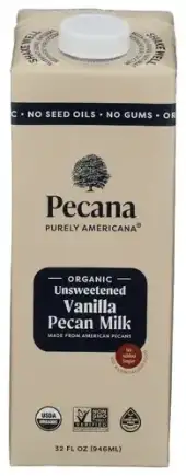 Pecana Milk Pecan Unswt Van Og