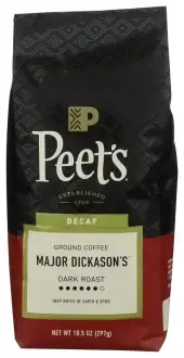 Peets Coffee Ground Dcaf Mdb Coffee