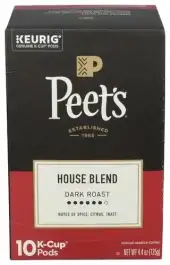 Peets Coffee Coffee Pod House Blend