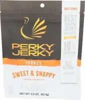 Perky Jerky Jerky Turkey Sweet Snppy