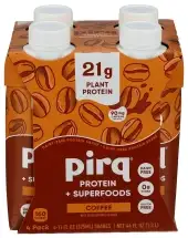 Pirq Plant Prtn Caramell Coffee 4P