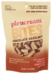 Pirucream Wafer Bites Choc Hazlnut