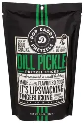 Pop Daddy Popcorn & Pretz Pretzels Pickle Dill