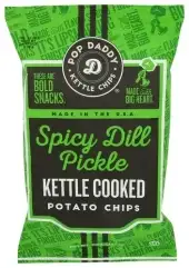 Pop Daddy Popcorn & Pretz Chips Potato Spcy Pickle