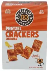 Pretzelized Snacks Cracker Pretzel Cheddar