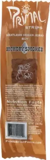 Primal Strips Jerky Mtless Soya Hickry Smk