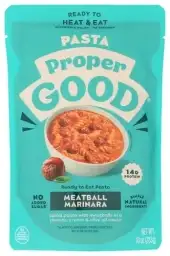 Proper Good Pasta Meatball Marinara