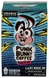 Punk Bunny Coffee Coffee Kcup Lst Ride Med