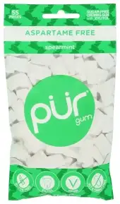Pur Gum Spearmint 55Pc