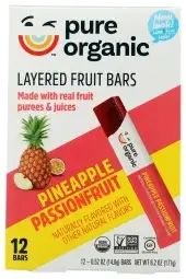 Pure Organic Bar Pineapple Passion Frt