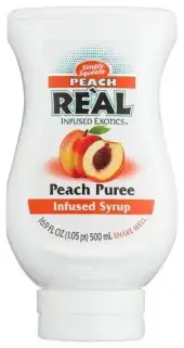 Re Al Infused Exotics Syrup Peach Real