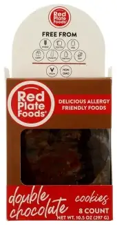 Red Plate Foods Cookies Dbl Chocolate 8Ct