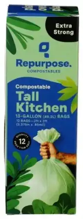 Repurpose Bag Tall Ktchn 13Gal12Pc
