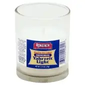 Rokeach Candle Tmblr Mmorial Glass