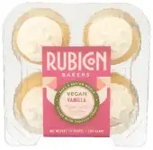 Rubicon Bakery Cupcake Vanilla 4Pk