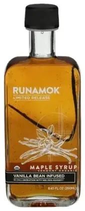 Runamok Maple Syrup Maple Vanilla Bean