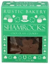 Rustic Bakery Cookies Choc Shamrock