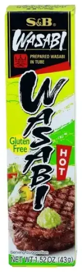 S & B Paste Wasabi Tube Prem