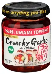 S & B Drsg Garlic Crnch Chl Oil