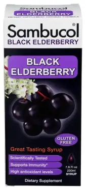 Sambucol Syrup Blk Elderberry Orig