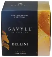 Savyll Na Mocktail Bellini 4Pk