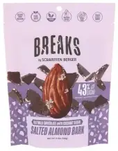 Scharffen Berger Choc Bark OMilk Sltd Almd