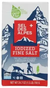 Sel Des Alpes Salt Fine Iodized