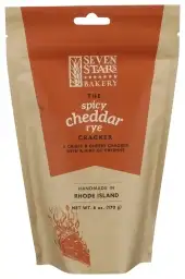 Seven Stars Bakery Cracker Spicy Cheddr Rye