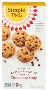 Simple Mills Cookies Crnchy Choc Chip