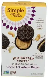Simple Mills Cookies Sndwch Cocoa Cshw