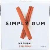 Simply Gum Cinnamon Natural
