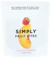 Simply Gummies Rr Pch Rspbry