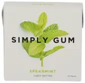 Simply Gum Natural Spearmint