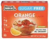 Simply Desserts Jel Dessert Orange