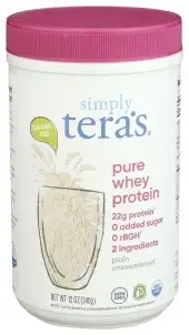 Simply Teras Protein Whey Rbgh Free Plain