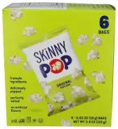 Skinny Pop Popcorn Orignalinal 6Pk