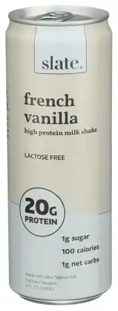 Slate Protien Shke Frnch Vnilla