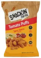 Snackin For You Puffs Tomato Spcy Queso