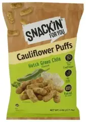 Snackin For You Puffs Clflwr Green Chili