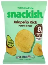 Snackish Crisps Pto Jlpno Kick
