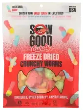 Sow Good Candy Crunchy Worms
